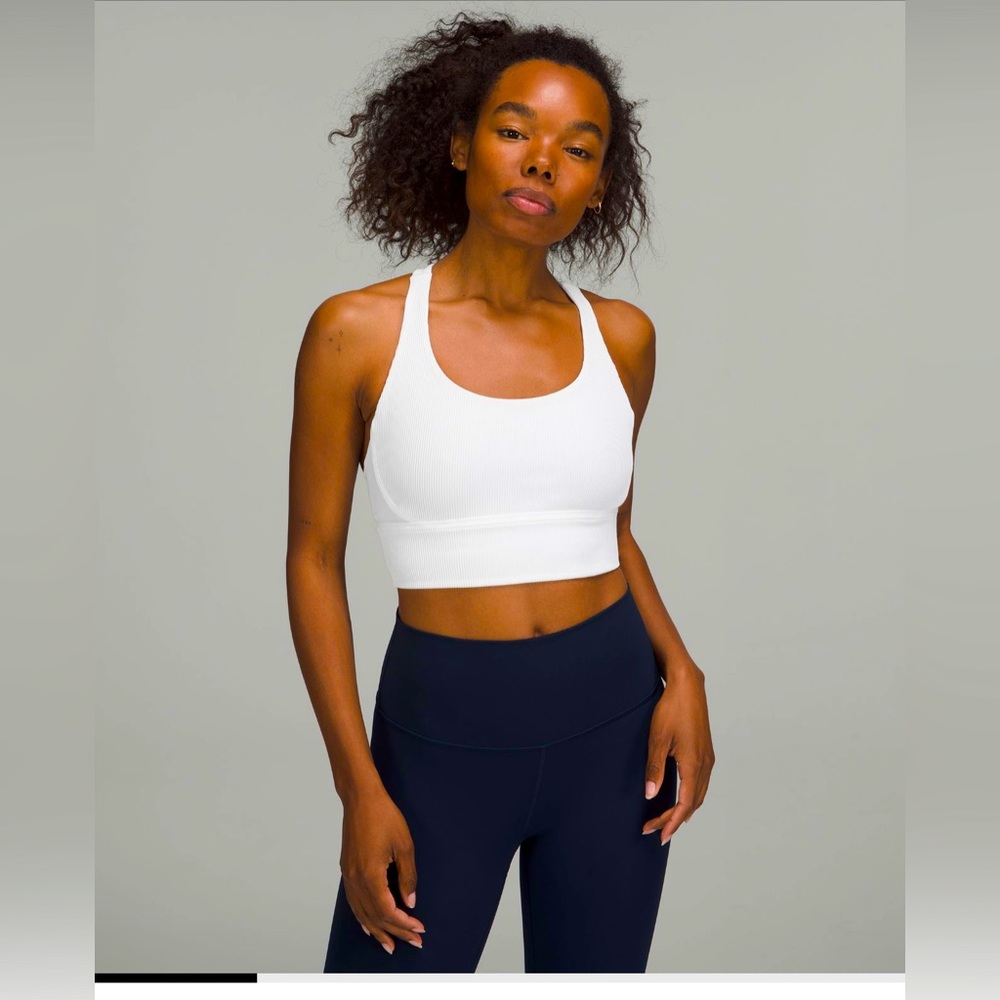 Lululemon Energy Longline Bra Ribbed Luxtreme - Size 6